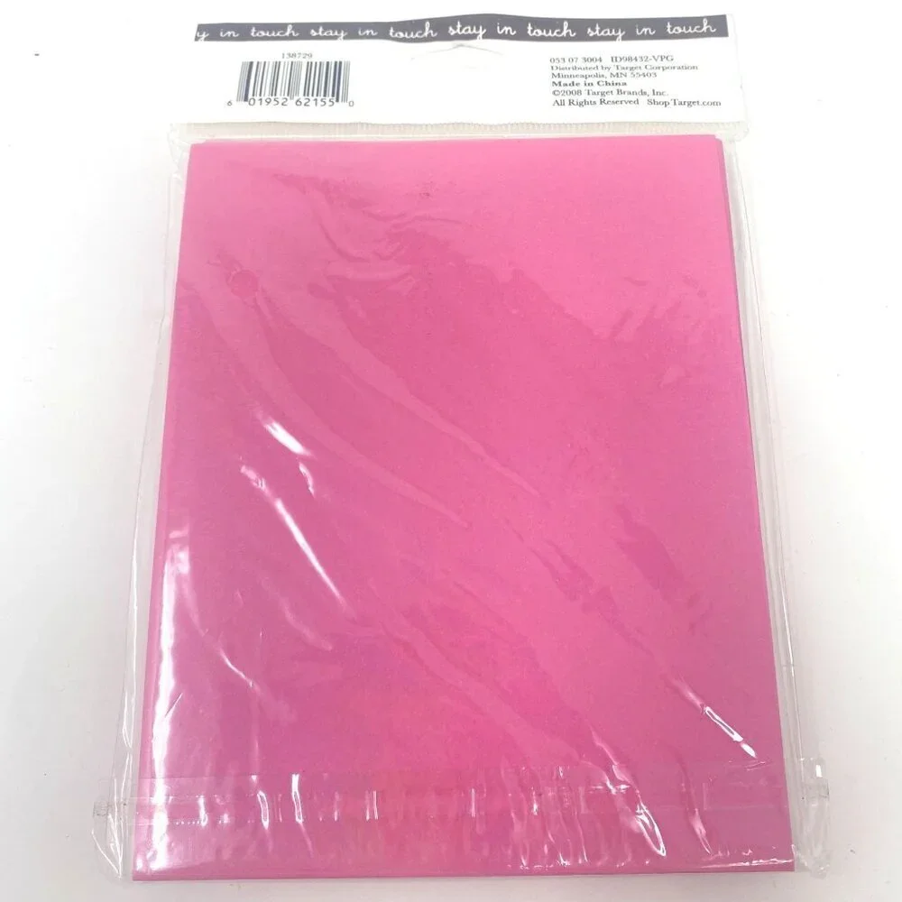 Target Pink Ballerina Kids Thank You Cards Envelopes 10 Count Gifts Stationery